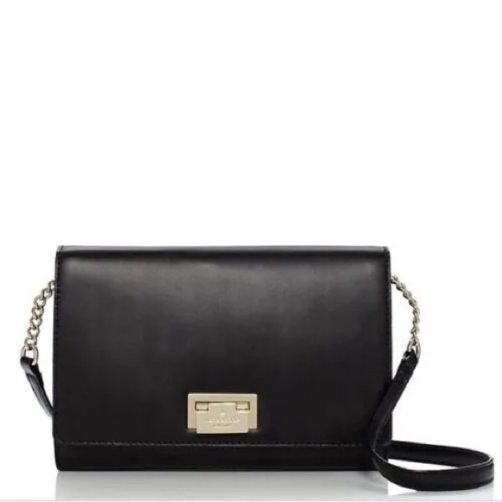 Kate Spade Harwood Place Fiona Black Crossbody Bag